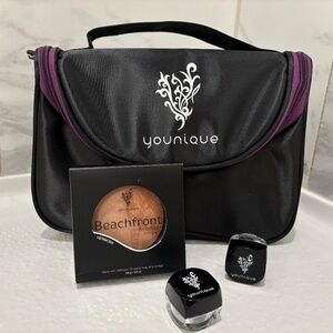 Younique Eyeshadow & Bronzer with Makeup Bag